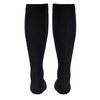 Truform Compression Socks, 15-20 mmHg, Men's Dress Socks, Knee High Over Calf Length, Black, Medium