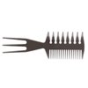 Hair Rake Comb, Fish Bone Hair Comb,Portable Men Oil Hair Hairdressing Comb,Wide Tooth Long Handle Hairstyle Comb,Oil Hair Styling Tool,Anti Static (2)