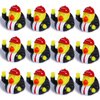 Donald Trump Rubber Ducks Bulk, 12 Pack Small 2.3 Inch, Funny Trump Duckies for Jeep Ducking, Trump 2024 Election Gifts, Bath Toys for Kids & Adults, Car Dashboard Decorations