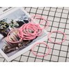 DS. DISTINCTIVE STYLE Hair Rubber Bands 50 Pieces 2.5 mm Elastic Hair Bands Hair Ties Ponytail Holders - Pink