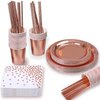 Rose Gold Party Supplies (Rose Gold Party Supplies (16 serves))