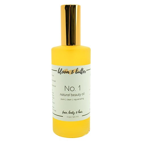 Bloom & Butter Sweet Almond Oil - Beauty Oil 100% Natural Non-Greasy with High Vitamin E - Moisturizing Cold Pressed Oil from California Almonds - Sweet Oil Multi Use for Skin, Hair & Nails - 4 oz