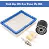CLUBRALLY Golf Cart Tune Up Kit for Club Car DS 1992-2004 Gas Carts with FE290 Engines, Air Filter 1015426, Oil Filter 1016467 41016467, Fuel Filter 1013684 1014522 102003201, Spark Plug