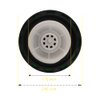 10591D Locking Diesel Fuel Cap Gas Cap Fuel Tank Caps Fit for Chevy Silverado Express C3500 K3500, Dodge Ram 3500 W350 D350, Ford F-250 E-350, GMC Sierra Savana, OE # 9MGC791, MGC791, 10591