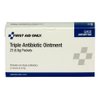 First Aid Only G460 Triple Antibiotic Ointment Packets, 25 Count