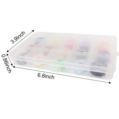 Riverruns Fly Tying Tinsel Chenille Line Crystal Flash Line Crystal Flash Realistic Chenille Fly Tying Materials for for Streamer & Nymph Flies (A.15 Colors with a Packing Box)