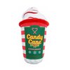 Fuzzyard Christmas Holiday Themed Coffee Drink Plush Dog Toy (Candy Cane Frappe & Candy Cane)