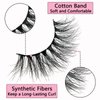 14 Pairs Short Mink Lashes Natural Look, 3D Wispy 12-18mm Cat-Eye Faux Mink Lashes Fluffy, Natural Wispy False Eyelashes Pack by Heracks (XK03)