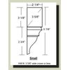 Crown Molding Corner 135 Degree Inside Block Fits 3 - 3 5/8 Inch Crown Molding