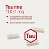 Protocol Taurine 1,000mg - Amino Acid Like - Muscle, Heart, Brain, and Eye Health - 100 Veg Caps