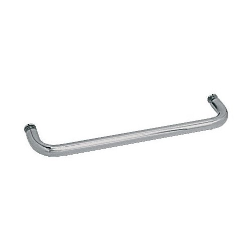 CRL 24" Brushed Nickel (BM Series) Single-Sided Towel Bar without Metal Washers