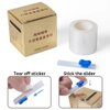 Disposable Eyebrow Tattoo Plastic Wrap Preservative Film, Microblading Supply Kit for Brow and Lip Permanent Make Up PMU, Lash Lift Lamination Tint Cover Tape Roll