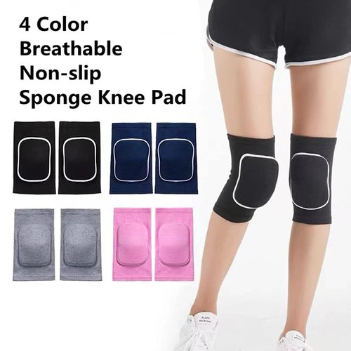 MINILUJIA 2PCS/Pair Kids Knee Brace Pad Non-slip Sponge Sleeves Breathable Flexible Elastic Children Knee Support Protector Cover (xs,pink)