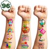 105 PCS Teacher Appreciation Birthday Party Decorations Supplies Favors Apple Thank You Teachers Day Graduation Decor Stickers Temporary Tattoos For Student Boys Girls Gift School Prizes Rewards