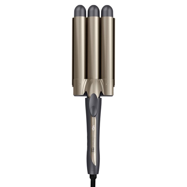 INFINITIPRO by CONAIR 3 Barrel Curling Iron, Hair Waver, Create Beachy Waves, Long-Lasting Waves for use on Medium to Long Hair
