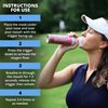 Boost Oxygen Canned 4 Portable 10 Liter Natural Oxygen Canister Bottle with 1 Menthol Eucalyptus Pocket Sized Pure Canned Oxygen Bottle Canister