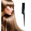 Hairdressers Barbers Black PLASTIC Pin Tail Comb Plastic
