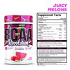 Musclesport BCAA Revolution Amino Acid Powder Supplement for Men & Women - Intra Workout Training Complex - Recovery Supplement (Juicy Melons, 30 Servings)