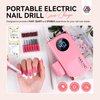 SAVILAND Electric Nail Drill Professional: 40000RPM Nail Filer Electric Manicure Pedicure13 Nail Drill Bits for Acrylic Nails False Nails Gel Nails Dip Nail Artificial Nails Home Salon