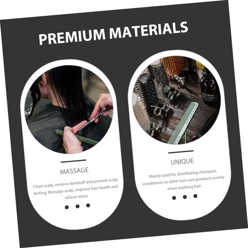 CORHAD 10Pcs Shampoo Brush Scalp Massage Brush Scalp Massaging Brush Scalp Comb Body Massager Bath Massage Brush Hair Scalp Brush Head Scrubber for Washing Hair Scalp exfoliator Bagged