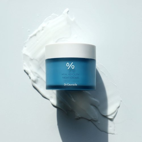 Dr.Ceuracle Hyal Reyouth Night Cream 2.11 Ounce, Night Mask Sleeping Pack Revitalizing Moisturizing Hyaluronic Acid Complex Highly Concentrated Ampoule