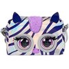 Purse Pets, Metallic Mood Rebel Stripez, Interactive Pet Toy & Crossbody Kids Purse, over 30 Sounds & Reactions, Shoulder Bag for Girls, Tween Gifts