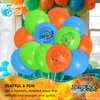 Treasures Gifted Officially Licensed BEYBLADE BURST Party Supplies - BEYBLADE Balloons - 12 Pack - 12in Latex BEYBLADE Balloon - BEYBLADE Birthday Party Supplies - BEYBLADE Party Supplies