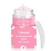 Cabaubl Lip Sleeping Mask,Moisture Lip Mask Overnight,Night Repair Sleeping Lip Balm,Sleeping Lip Butter Balm to Moisturize & Nourish Dry Cracked Lips,Lip Treatment Mask,Peach Lip Mask(20g, 0.7 oz)