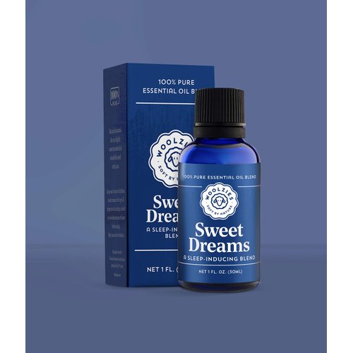 Woolzies Sweet Dreams Essential Oil Blend | Helps Sleep Better Faster Restful | Undiluted Therapeutic Grade (Sweet Dreams, 1 Oz)