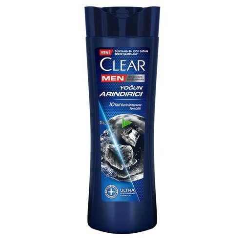 Generic NEW Clear Men Intensive Purifying Anti-Dandruff Shampoo - 10x Deep Cleansing-350ML