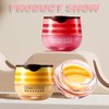 Lip Balm Honey Lip Mask, Hydrating Propolis Lip Sleeping Mask, Moisturizing & Prevention Dry and Cracked Lip Scrubs Exfoliator, Lip Repair Nourishes the Lip Skin