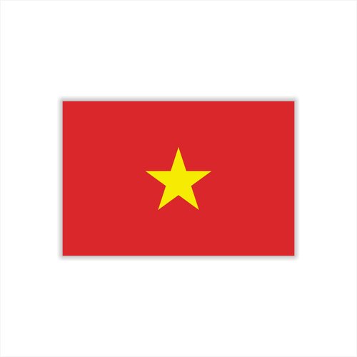 Womaha 30 Sheets Vietnam Flag Temporary Tattoos Fans Face Tattoo Stickers for Adults Kids Group Activity Props