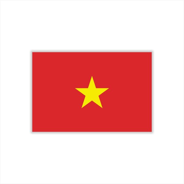 Womaha 30 Sheets Vietnam Flag Temporary Tattoos Fans Face Tattoo Stickers for Adults Kids Group Activity Props