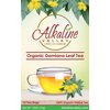 Organic Damiana Tea - Unbleached/Chemical-Free Damiana Tea Bags - (Pack of 4 = 60 Tea Bags) - Caffeine-Free, No GMO, 100% Alkaline