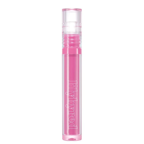 lilybyred Glassy Layer Fixing Tint (14#Slushed Pink)- Vibrant and Long-Lasting Lip Color with Glossy Finish, Versatile Lip Looks