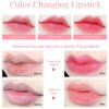 BINGBRUSH 3 Pcs Aloe Peach Orange Color Changing Lipstick Queen,PH Mood Long Lasting Labiales Lip Gloss Lip Balm Tinted Magic Lip Stain Moisturize Makeup Lipstick Set for Women