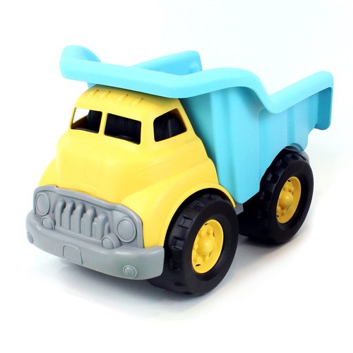 Green Toys Dump Truck Turquoise/Yellow - CB