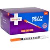Brandzig Insulin Syringes 31G 1cc 5/16" 100-Pack