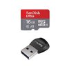 [Older Version] SanDisk 16GB Ultra microSDHC UHS-I Memory Card with Adapter - 98MB/s, C10, U1, Full HD, A1, Micro SD Card - SDSQUAR-016G-GN6MA