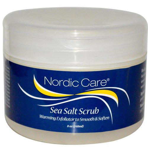 Nordic Care Sea Salt Scrub, 8 Ounce