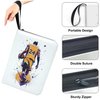 400 Pockets Basketball Card Binder for Basketball Trading Cards Collectors,Portable Waterproof Card Storage Bag with Removable Sleeves,Compatible with Basketball Cards 2024-2025
