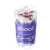 eBoot 40 Pack Crystal Hair Pins Rose Flower Rhinestone Hair Clips for Bridal Wedding Women Hair Jewelry Accessories, with Storage Bag (Red)