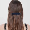 Matte French Design Hair Clips and Pins - 5Pcs Elegant Barrettes for Thin Fine Hair, Flat Accessories for Short to Medium Length Styles, Non-Slip and Secure