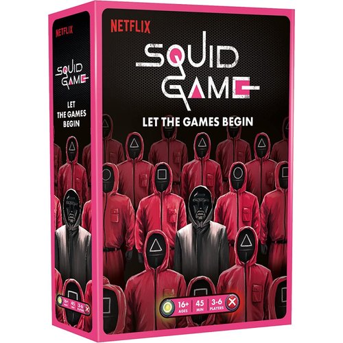 Mixlore Squid Game The Board Game | Thrilling Survival Strategy Game for Adults and Teens Based on The Hit Netlix Series | Ages 16+ | 3-6 Players | Average Playtime 45 Minutes | Made by Mixlore