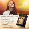 Wyspell Gold Starlight Tarot Deck: Starry Sky-Inspired Tarot Cards with Guide Book - Unique Tarot Cards Set- Tarot Cards for Beginners