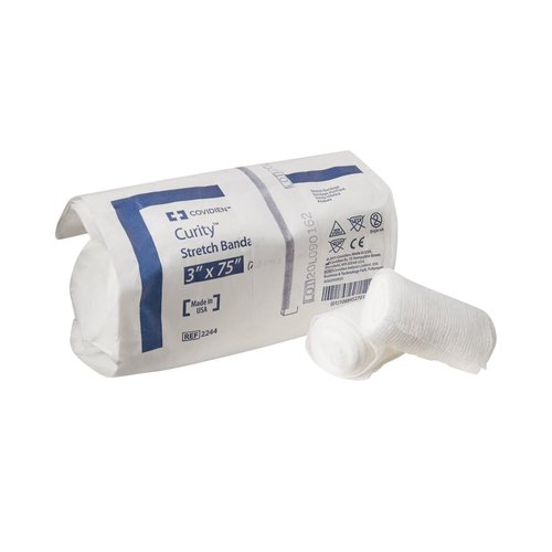 Covidien COV-2244 Curity Stretch Bandage, 3" x 75" Size (Pack of 96)