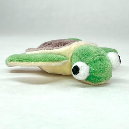 Glory To Dog TinyToy Plush Green Turtle Very Small Dog Toy for Small and Toy Breed Dogs