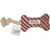 Primitives by Kathy 108211 Naughty and Nice Bone Dog Toy, 6-inch Length