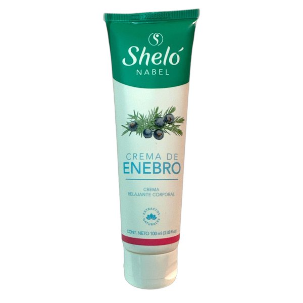 Generic Juniper Body Massage Cream 3.38 fl. oz./Crema de Enebro Crema Especial Contenido NETO 100ml.