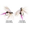 Fly Fishing Flies Kit, 50/114Pcs Handmade Fly Fishing Gear with Dry/Wet Flies, Streamers, Fly Assortment Trout Bass Fishing with Fly Box (50Pcs/Set-6 Mixed Styles)